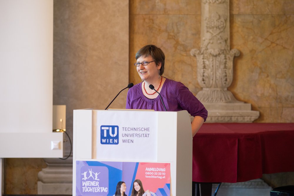 TU Austria Preis 2019 Preisverleihung - Projektleiterin Gartner